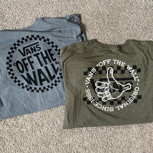 Vans Back Print T-Shirts